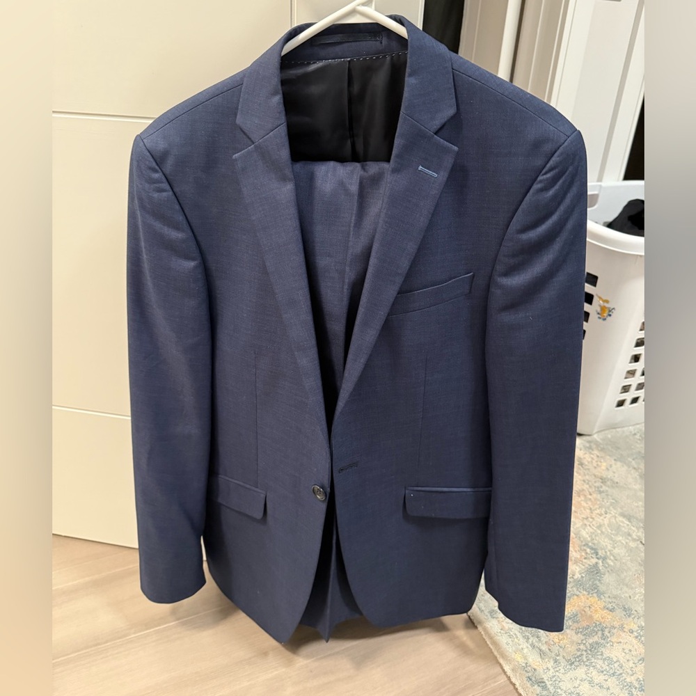 Pierre Cardin Dark Blue Wool Blend Garment